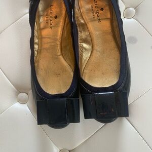 Kate Spade flats with bows size 8